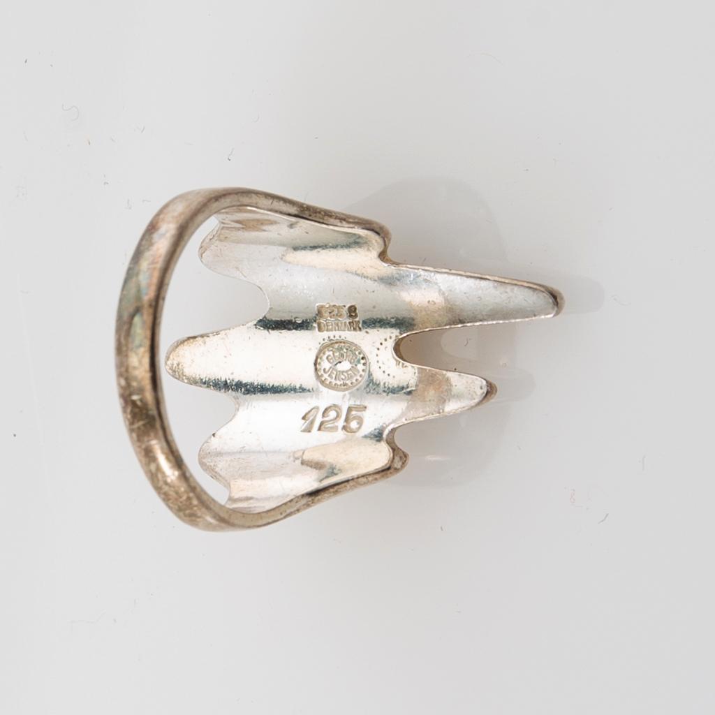 Henning Koppel, ring, silver, för Georg Jensen.