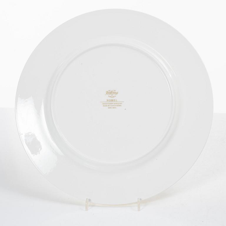 Karin Björquist, dessert plates, 12 pcs, "Nobel", Rörstrand/Gustavsberg.