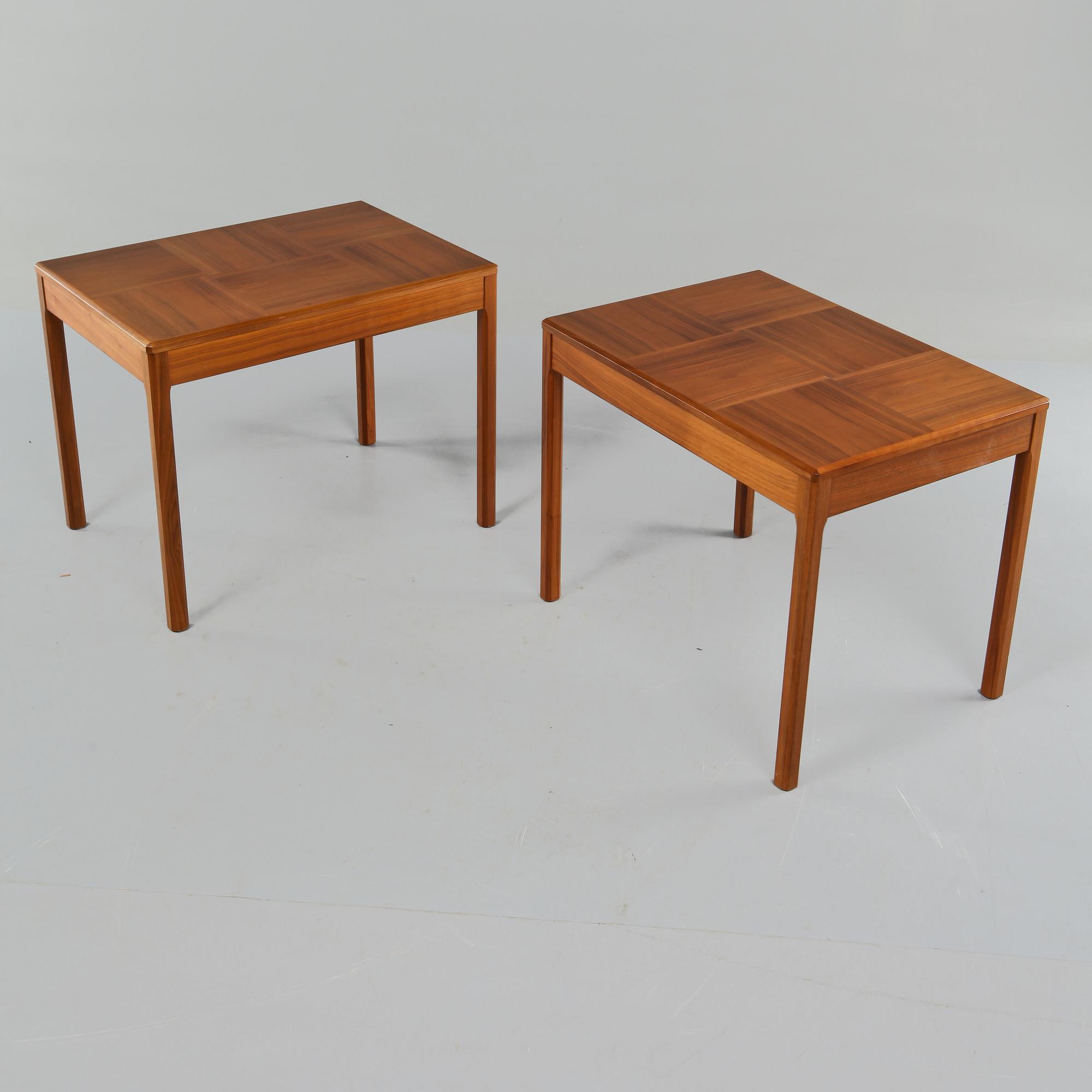 SIDOBORD, ett par, Yngvar Sandström, AB Seffle Möbelfabrik, 1960-talets andra hälft.