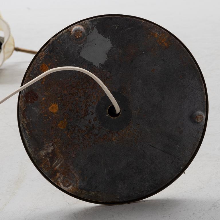 Golvlampor, ett par, 1900-talets mitt.