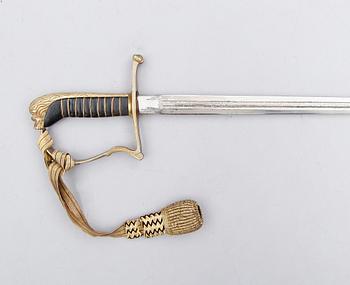 SABEL, modell 1899, för officer vid Infanteriet.