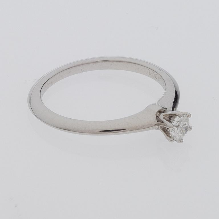 SORMUS, Tiffany, briljanttihiottu timantti, platinaa.