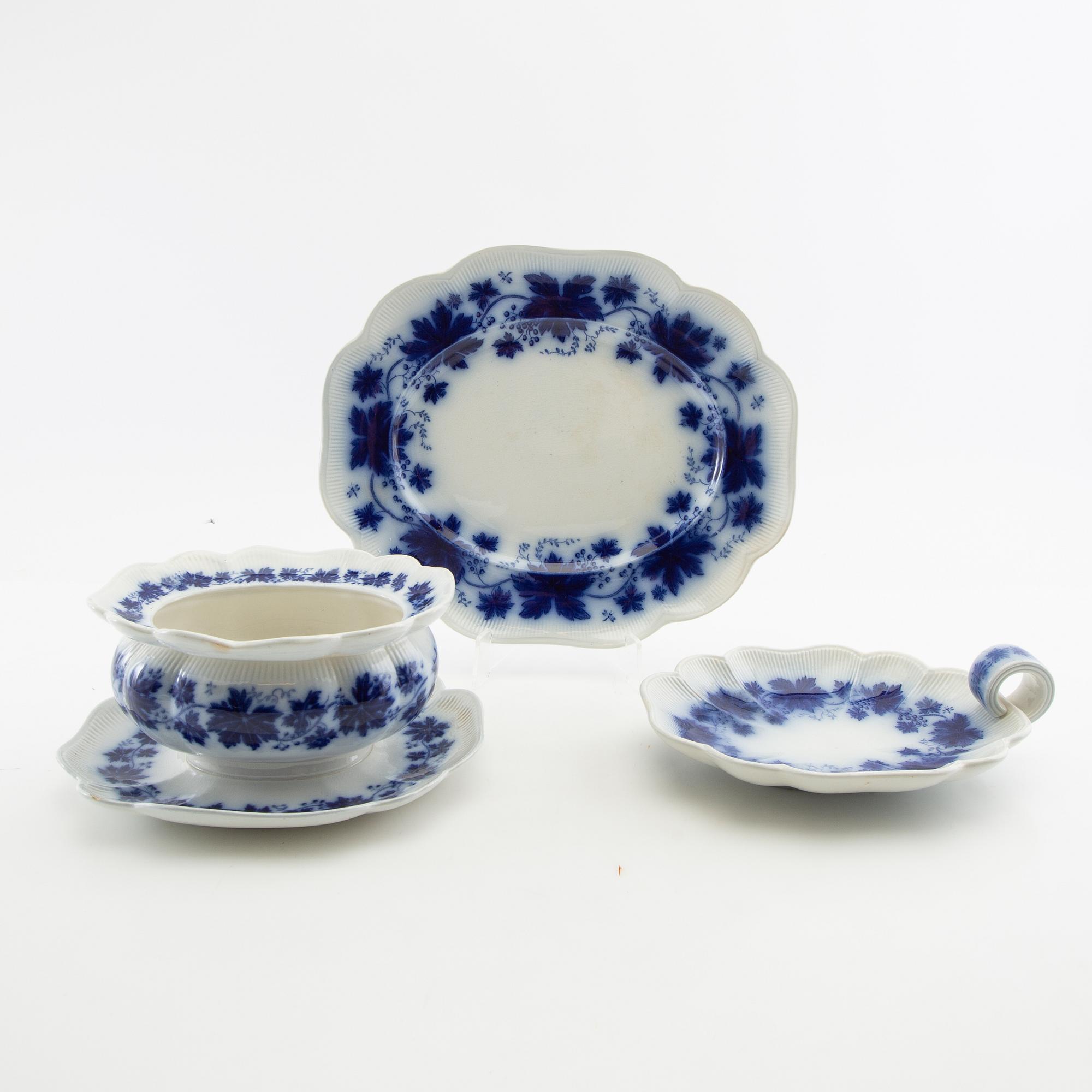 Arthur Percy, servis, ca 68 dlr "Vinranka", Gefle, 1900-talets första hälft.