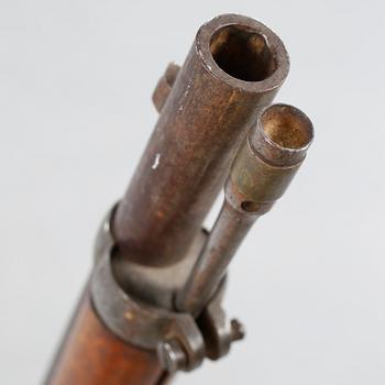 A percussion rifle for the swedish army, m/1860.