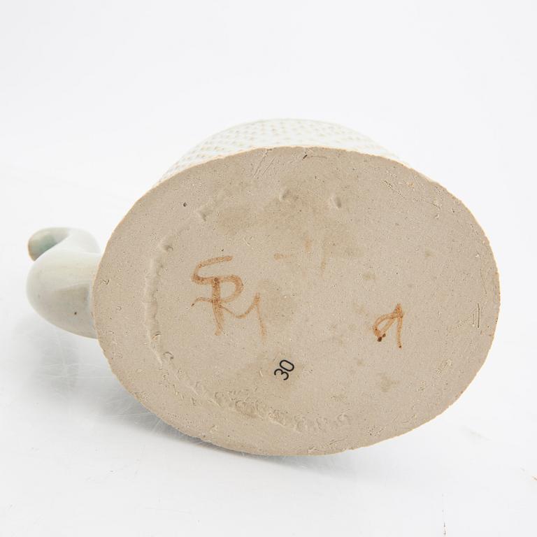 Signe Persson-Melin, a signed glazed stoneware tea pot.