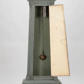 A Gustavian early 19th-century longcase clock by Assar Jacobsson, Sweden.