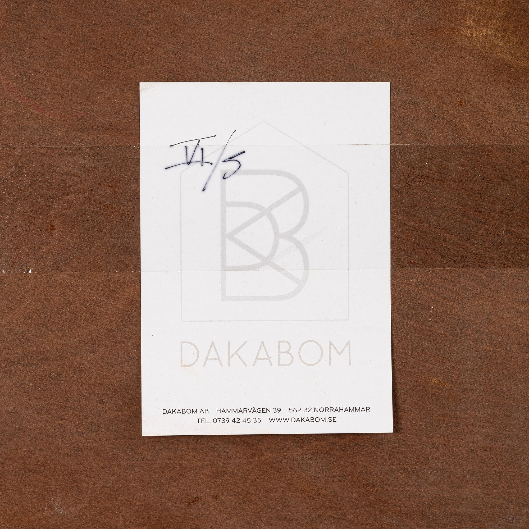 Bookcase, 12 + 2 sections, Dakabom.