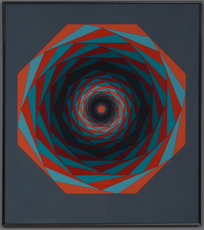 Victor Vasarely, COMPOSITION.