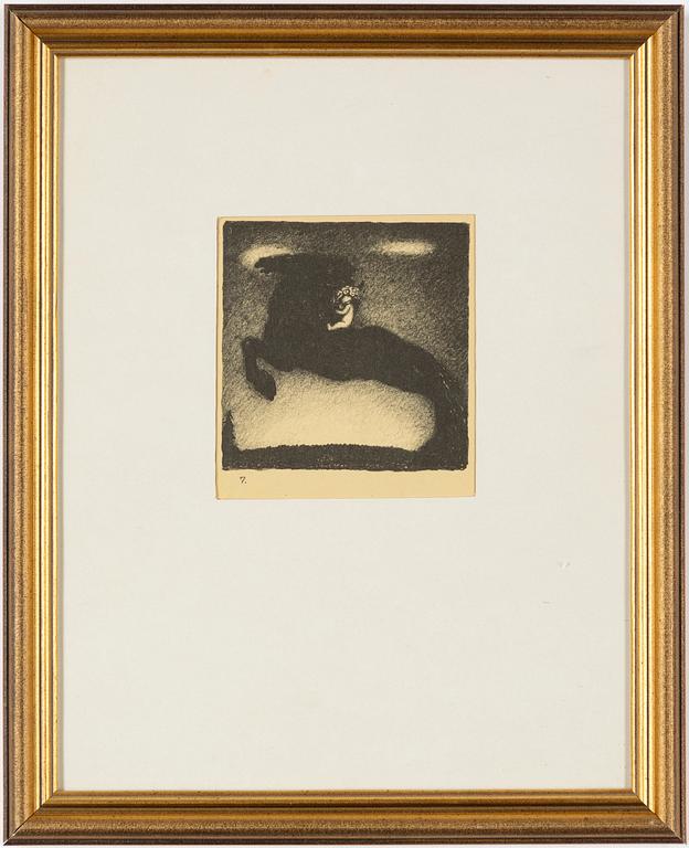 John Bauer, "Trollhästen".