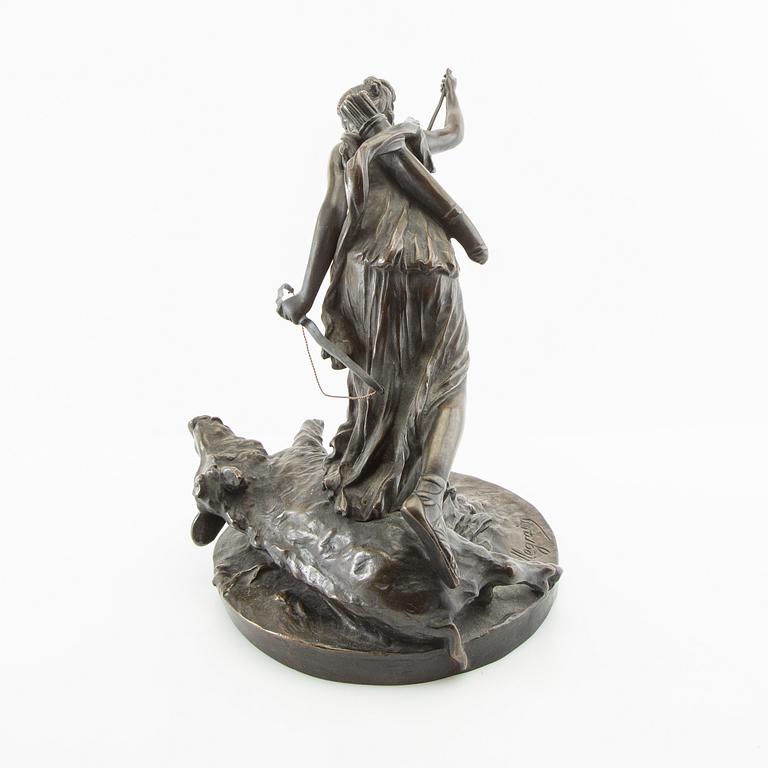 Christophe Gabriel Allegrain, efter Diana med vildsvin.