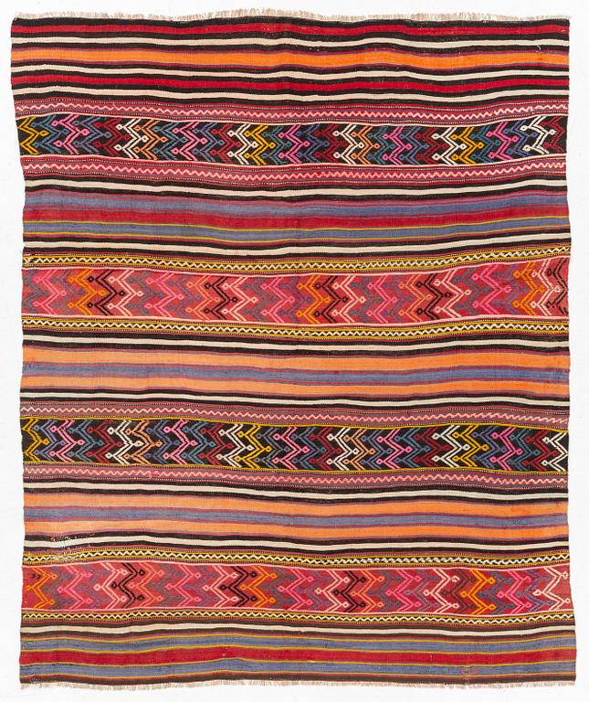 Rug, Persian Kilim, approx. 180 x 150 cm.