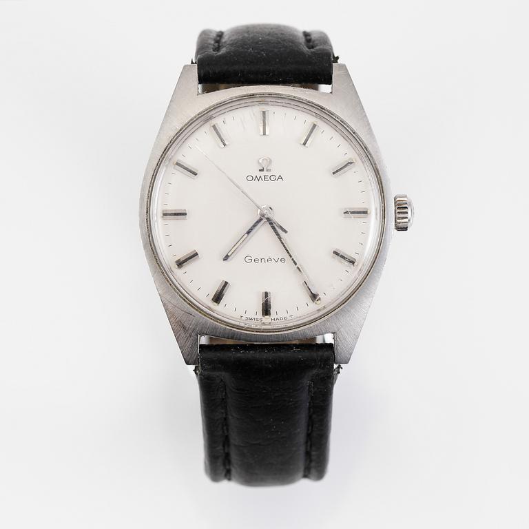 ARMBANDSUR, stål, Omega Watch Co, Genève.