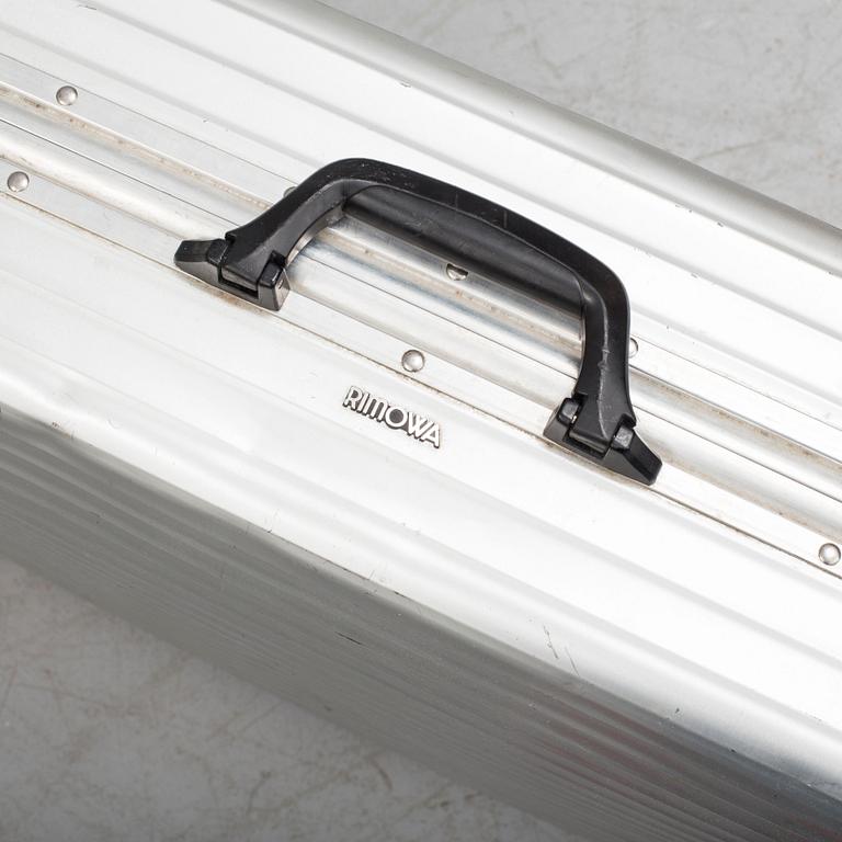 A set of three Rimowa bags later part of the 20th century.