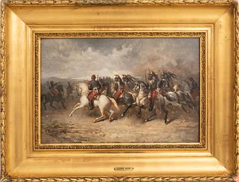 Gustave Oudry, Bataljscen.