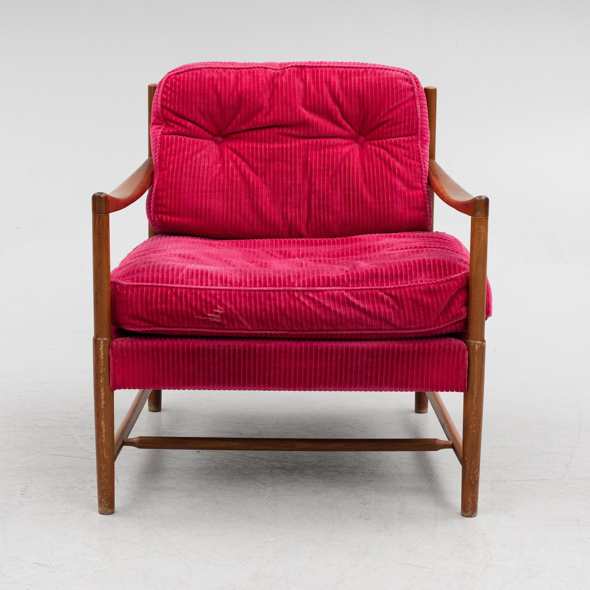 A 'Bristol' armchair, Lindlöfs Möbler, Lammhult, 1960s.