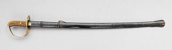 SABEL, m/1867-1893, för Kavalleriet.