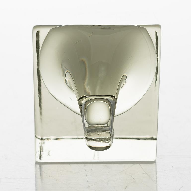 OIVA TOIKKA, glass sculpture signed O.Toikka Nuutajärvi Notsjö -65 Finland.