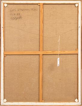 Heriberto Cogollo, oil on canvas signed and dated II 74.