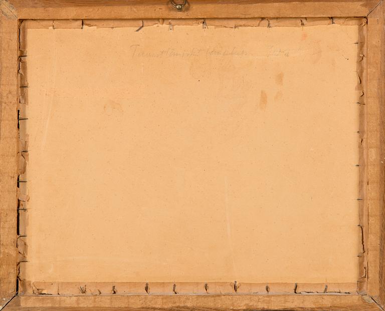 Albert Edelfelt, etching, signed AE on plate.