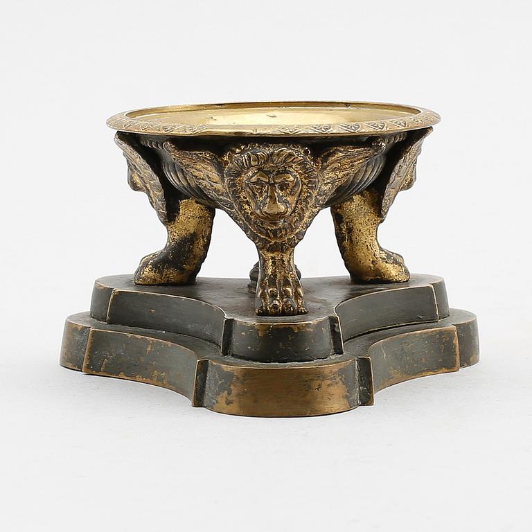 SALTKAR, brons, empire, 1800-talets första hälft.