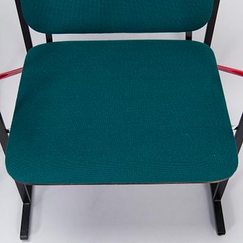 Yrjö Kukkapuro, four late 20th century 'A-502' chairs for Avarte. Designed 1985.