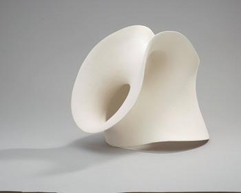An Eva Hild stoneware sculpture, 'Interruption', 2002.