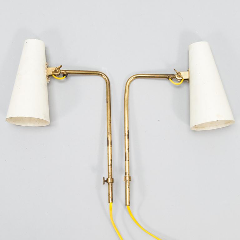 PAAVO TYNELL, Two mid-20th century '9459' wall lights for Taito.