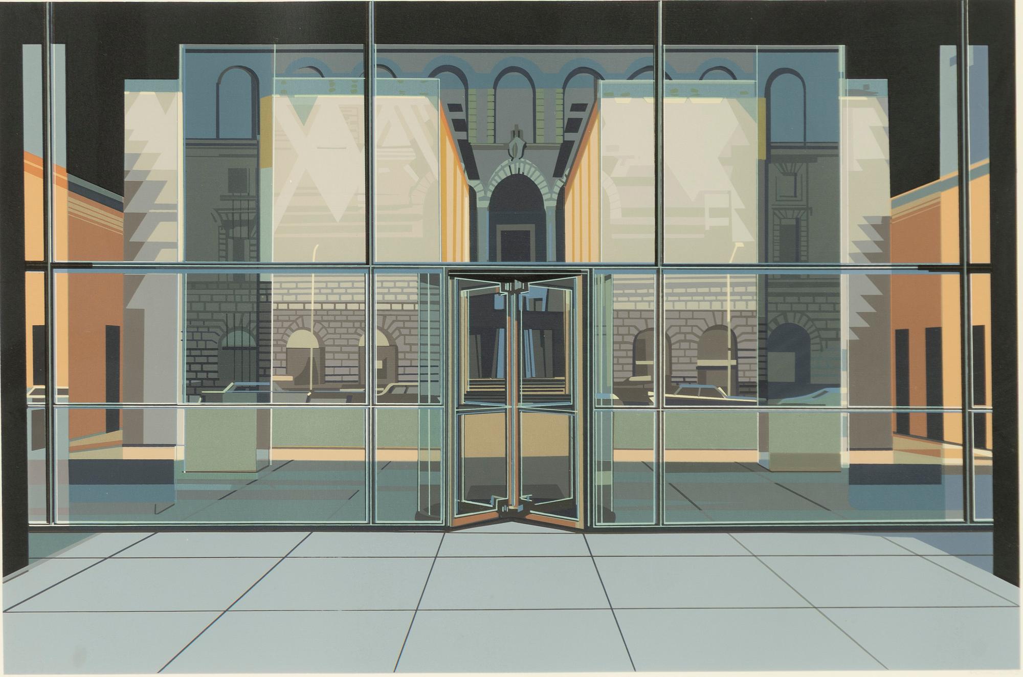 Richard Estes, "Seagram Building".