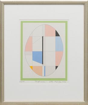 serigraph, signed and daated 2002, numbered 75/175.