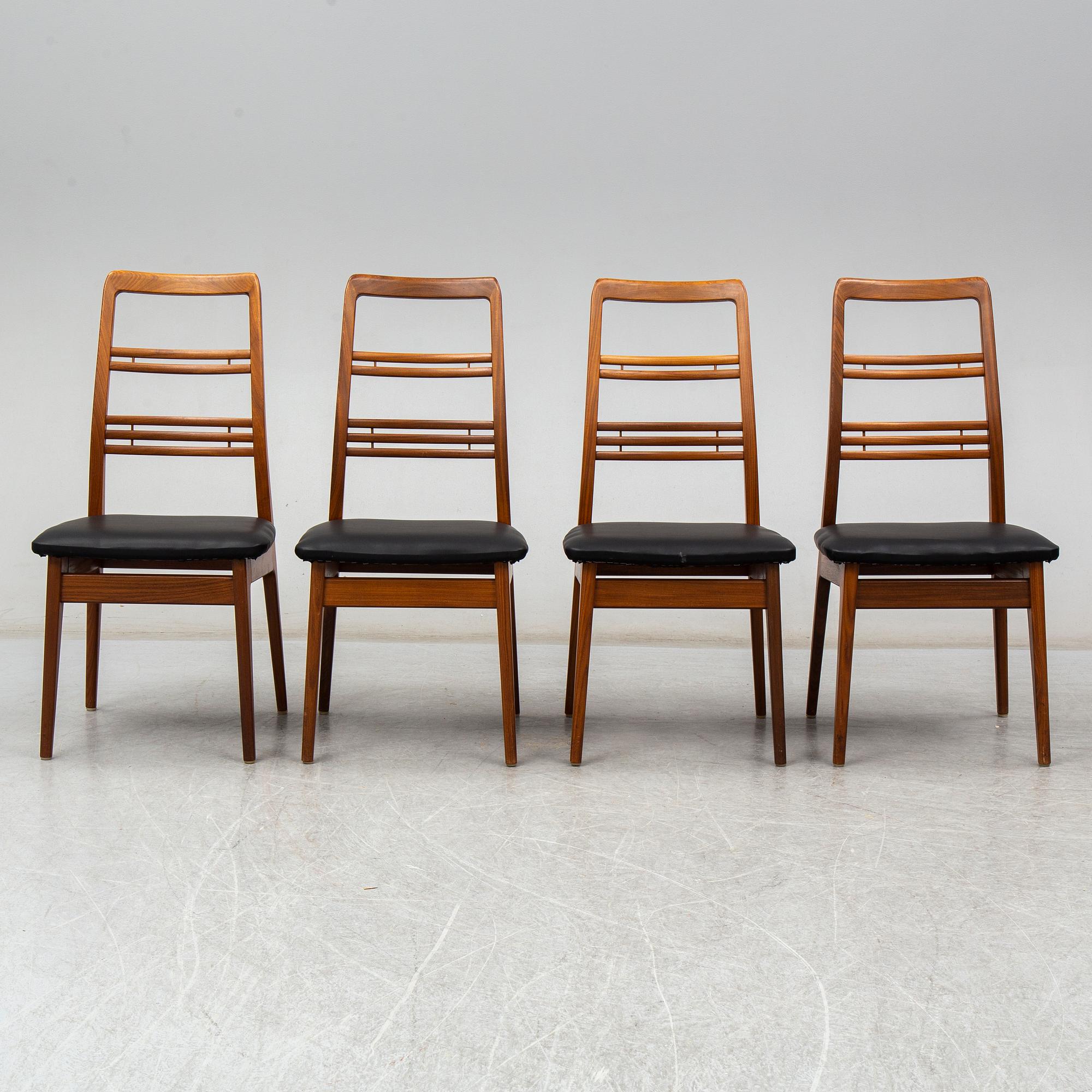 SVANTE SKOGH, four 'Rosetto' chairs.
