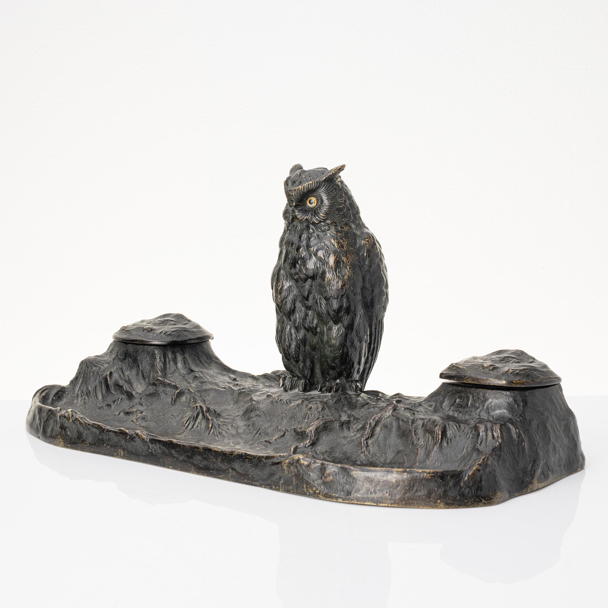 Skrivställ, omkring 1900.