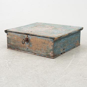 Box, folk art, Småland, dated 1851.