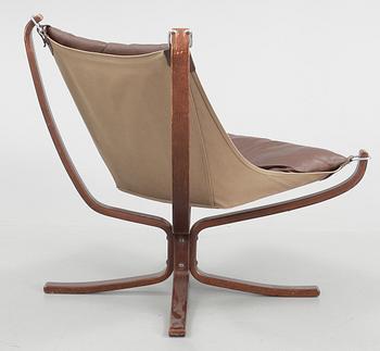 FÅTÖLJ, "Falcon chair", Sigurd Russel, Vatne möbler, Norge, 1900-talets andra hälft.