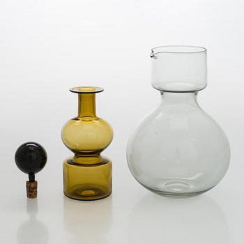 Kaj Franck, a decanter, KF 501  'The Bells of Kremlin', signed K. Franck, Nuutajärvi, Notsjö -61.