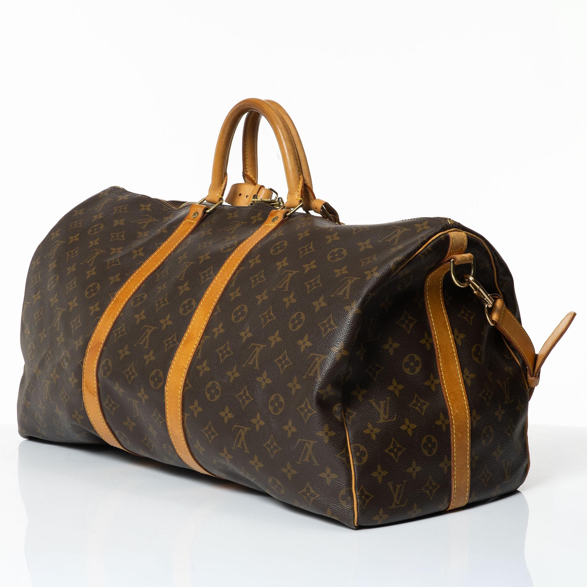 Louis Vuitton, weekend bag, "Keepall 55 Bandoulière", 1999.