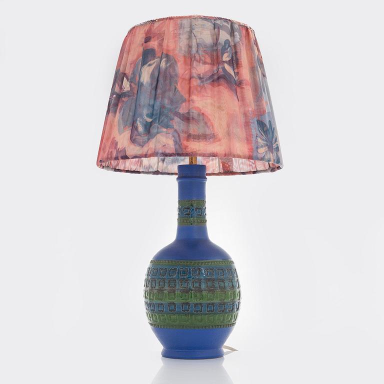 Aldo Londi, bordslampa, Bitossi, Italien 1900-talets mitt.