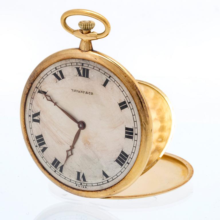 Touchon & Co för Tiffany & Co, fickur / frackur med chatelaine, 44,5 mm,