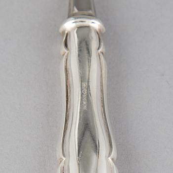 A Finnish silver cutlery, second half of the 20th century (63 pieces).
