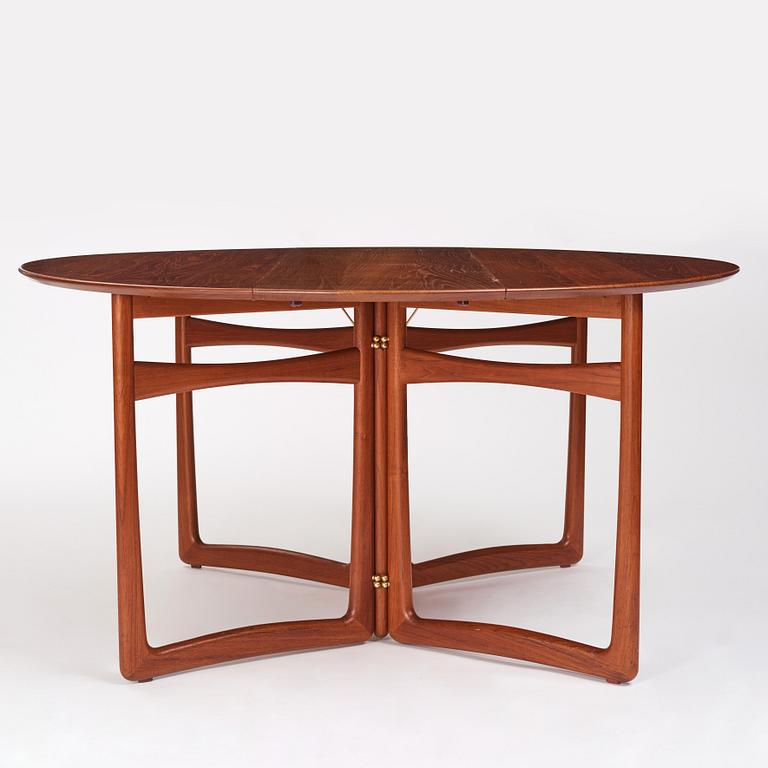 Peter Hvidt & Orla Mølgaard Nielsen, matbord, France & Son, Danmark 1950-60-tal.