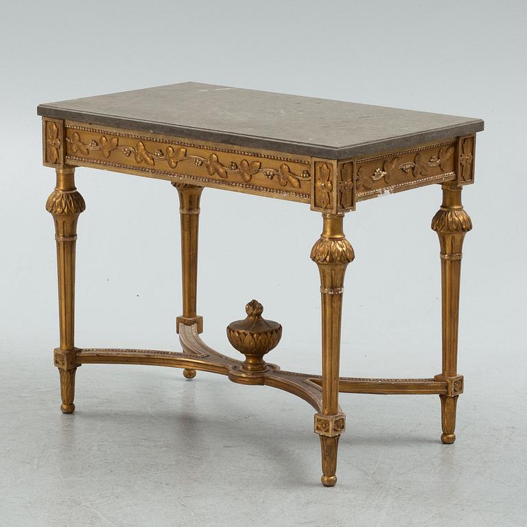 A Gustavian Style Console Table, 19th Century.