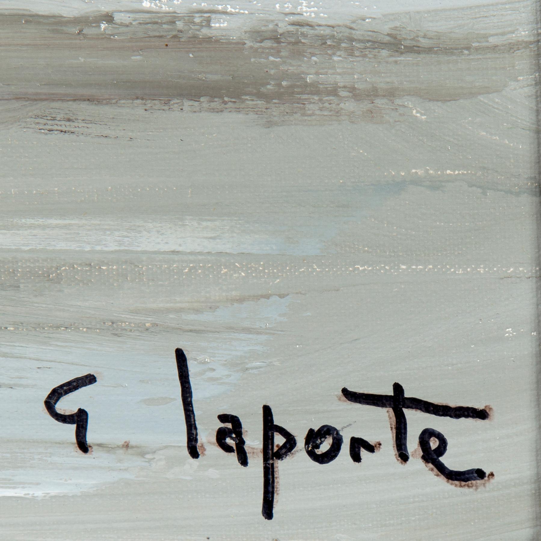 GEORGES LAPORTE, oil on canvas, signed G Laporte. Also