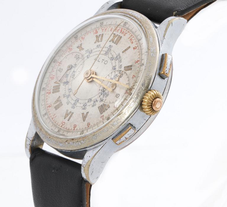 ALTO, wristwatch, 34,5 mm, chronograph.