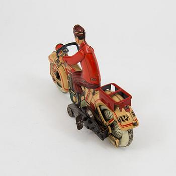 A tinplate Tipp & Co motorcycle T586 Germany c. 1950.