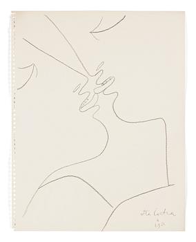 588. Jean Cocteau, The kiss.