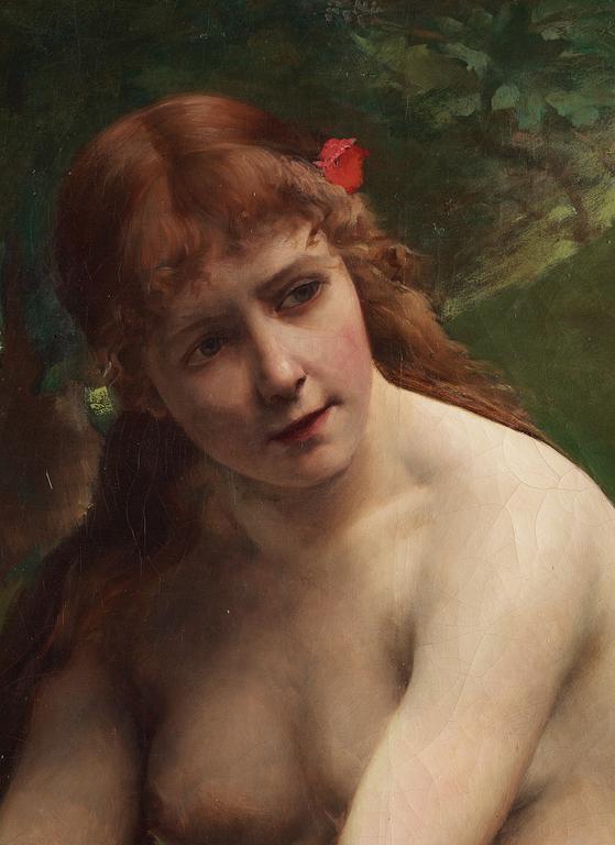 Edvard Perséus, Nude model.