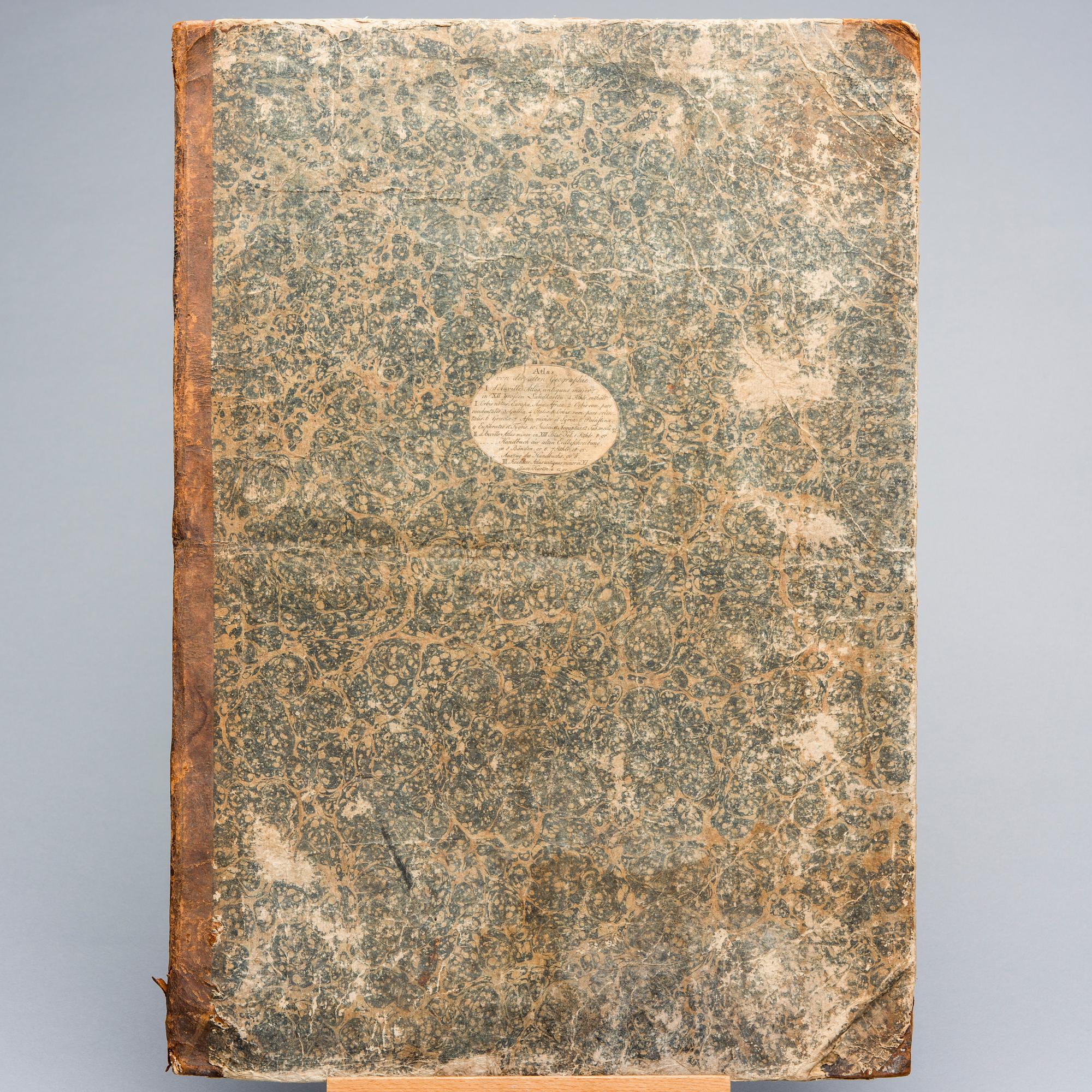 ATLAS, Antiqvvs Danvillianvs Conspectvs Tabvlarvm Geographicarvm, Norimbergae 1784.