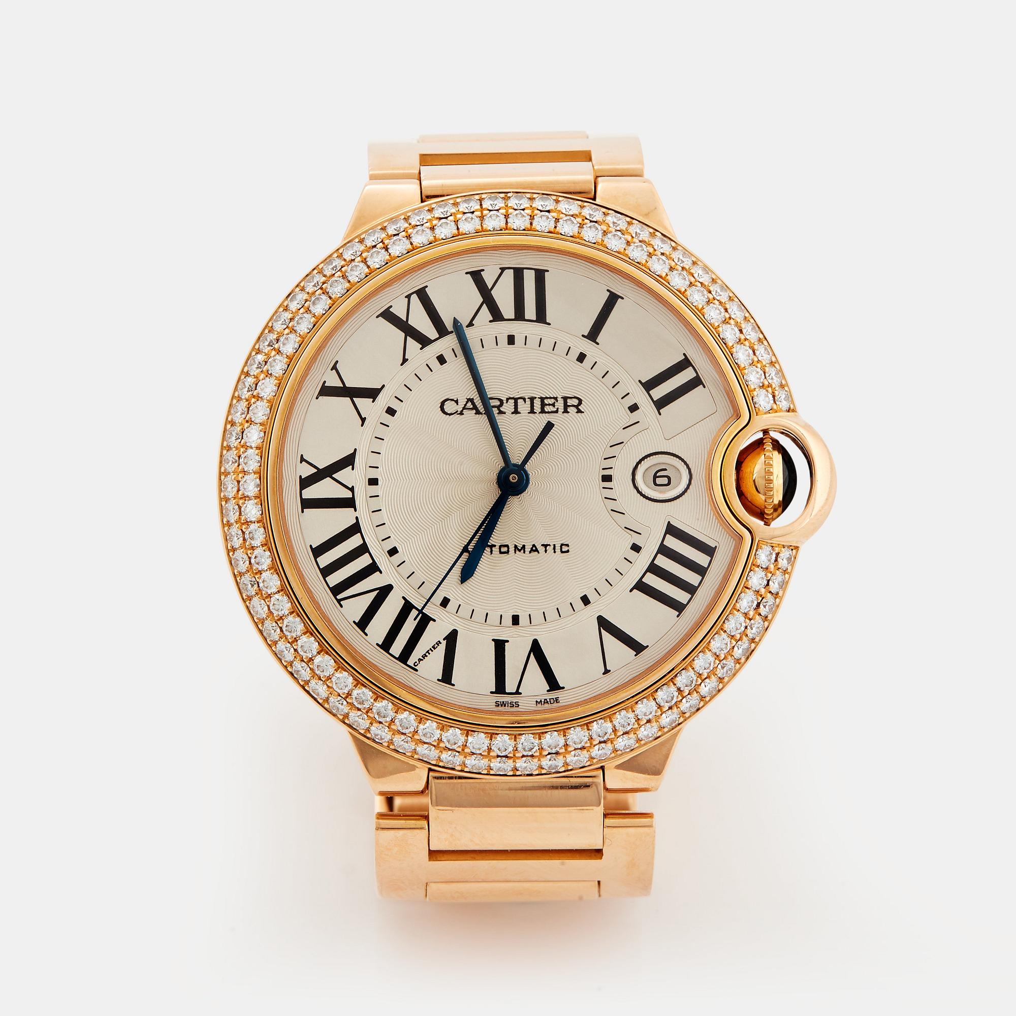 Cartier "Ballon Bleu" watch.