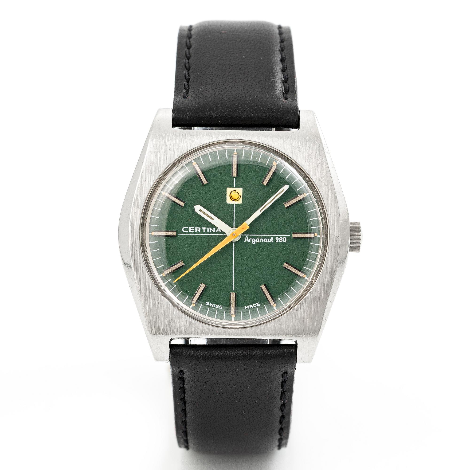Certina, Argonaut 280, “No Reserve”, wristwatch, 36.5 mm.