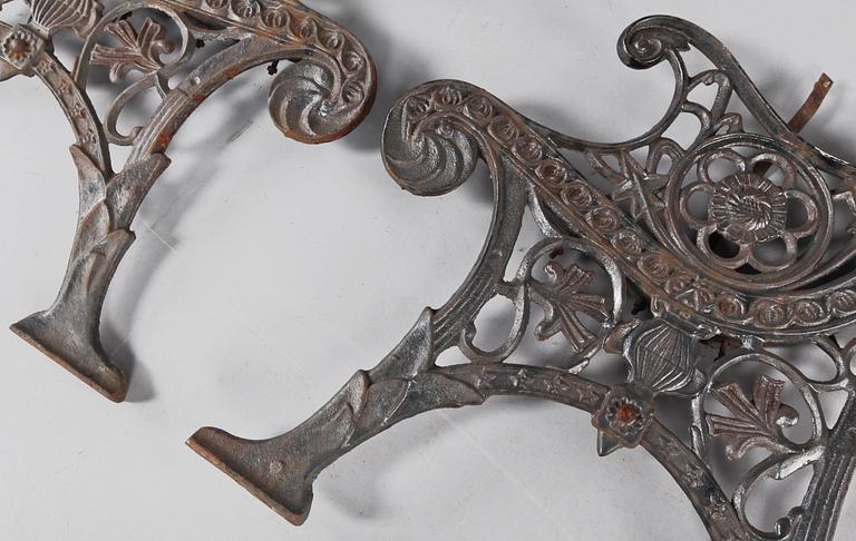 GAVLAR TILL TRÄDGÅRDSSOFFA, 1900-talets andra hälft.