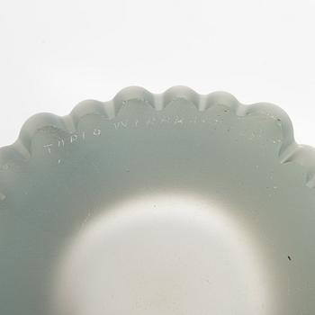 Tapio Wirkkala, två vaser, "Jäkälä "(Renlav), signerad Tapio Wirkkala, Iittala 3515. 1950-64.
